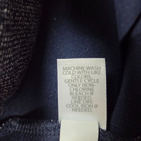 J Jill Wearever Collection Slim Leg Pants Womens XL Blue Seam Front Pull On - Picture 9 of 9